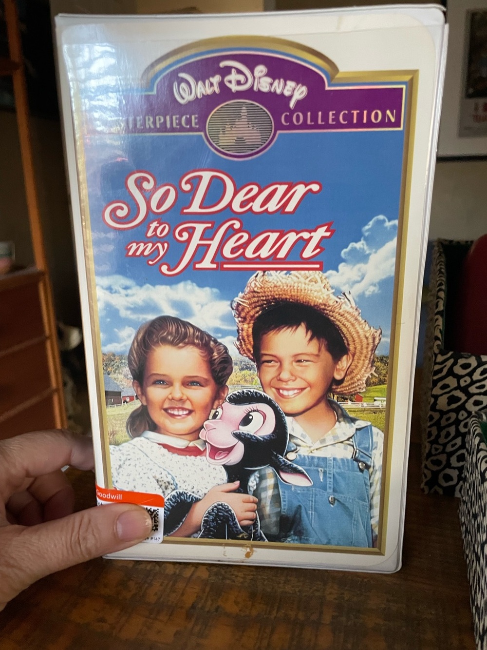 Walt Disney VHS rare, So Dear to my Heart